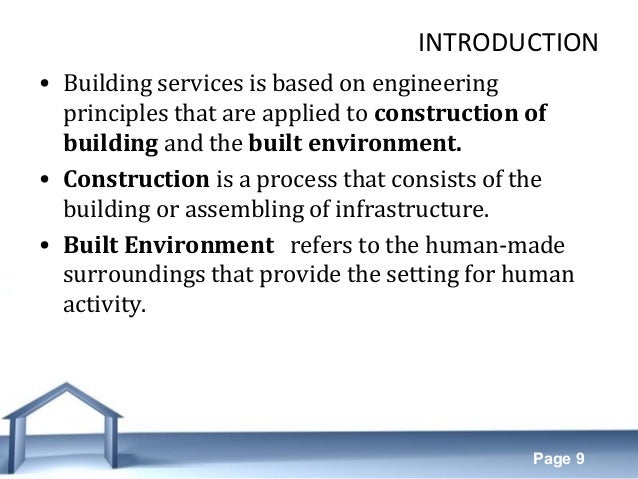 Introduction to Building Services